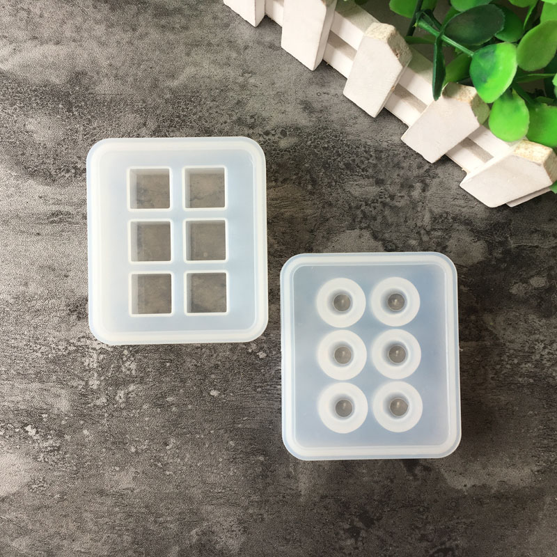 Resin Art Epoxy - Cetakan Silikon 16Mm Kubus Bola Beads