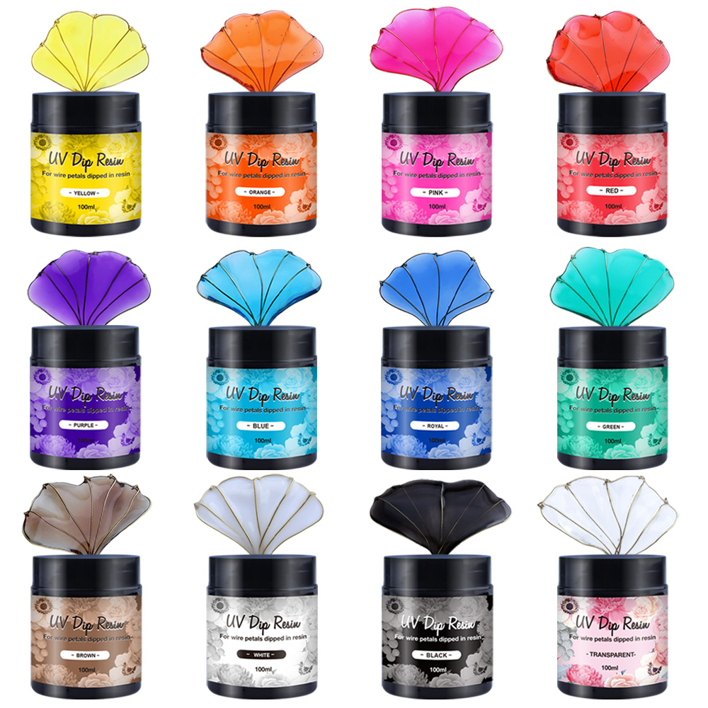 Resin Art Epoxy - Resin Celup UV 12 Warna (Khusus