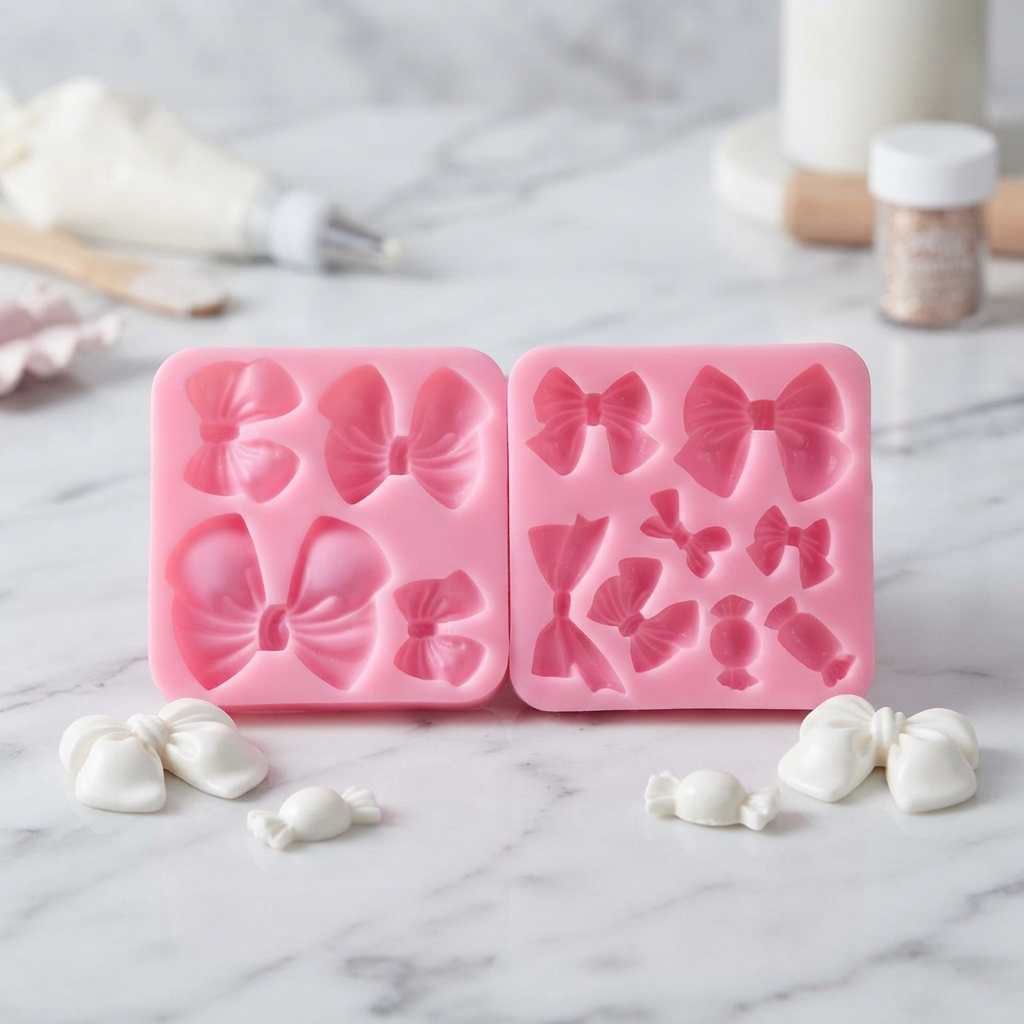 Resin Art Kitchen - Cetakan Seni Resin Simpul Pita Silikon