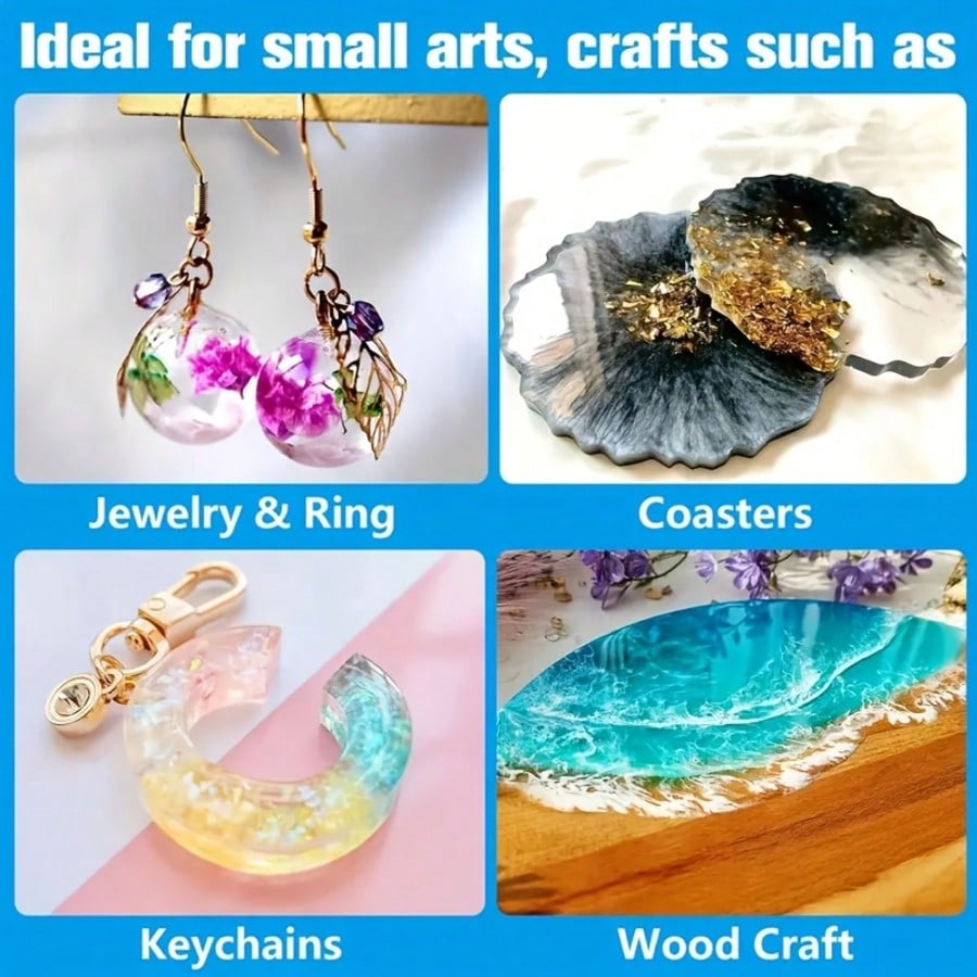 Resin Epoksi Crystal Clear 1:1 - Resin Art Epoxy ulasan dan harga