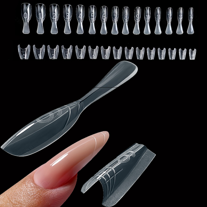 240 Buah Cetakan Kuku Bentuk G - Resin Art Template ulasan dan harga