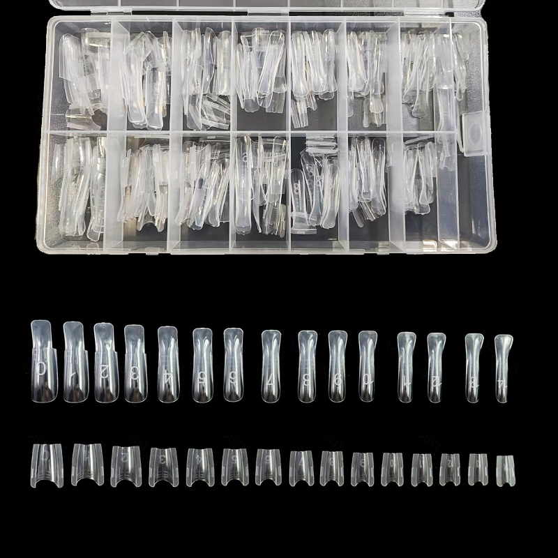 240 Buah Cetakan Kuku Bentuk G - Resin Art Template ulasan dan harga