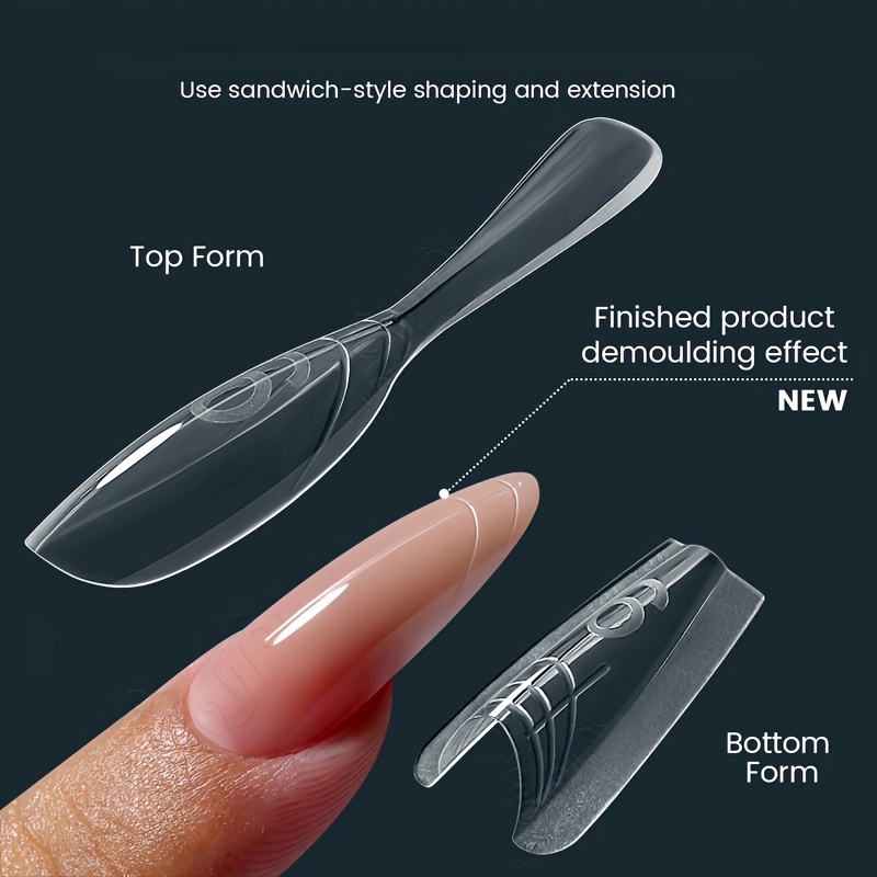 240 Buah Cetakan Kuku Bentuk G - Resin Art Template ulasan dan harga