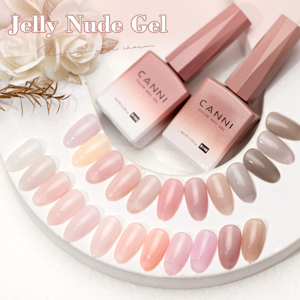 CANNI Gel Nail Polish 9ml Tanp - Resin Art Uv Light ulasan dan harga