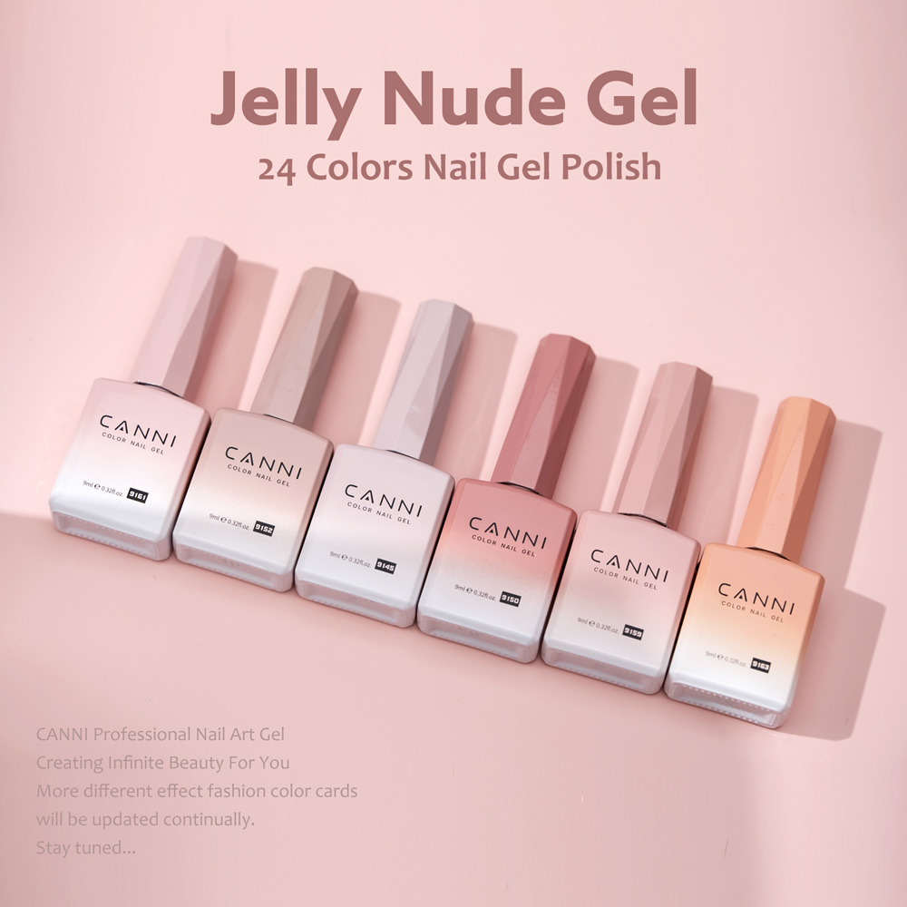 CANNI Gel Nail Polish 9ml Tanp - Resin Art Uv Light ulasan dan harga