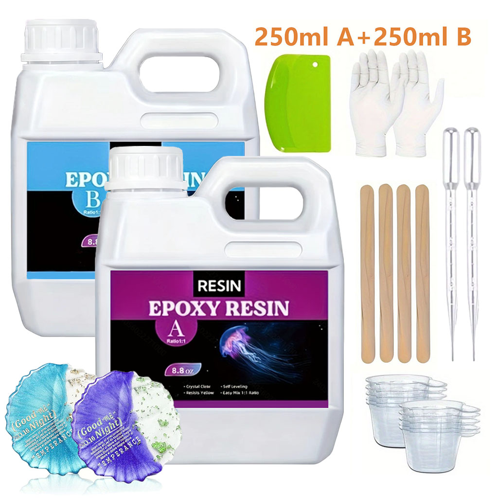 125ml/250ml Kit Resin Tuang Kr - Resin Art Epoxy ulasan dan harga
