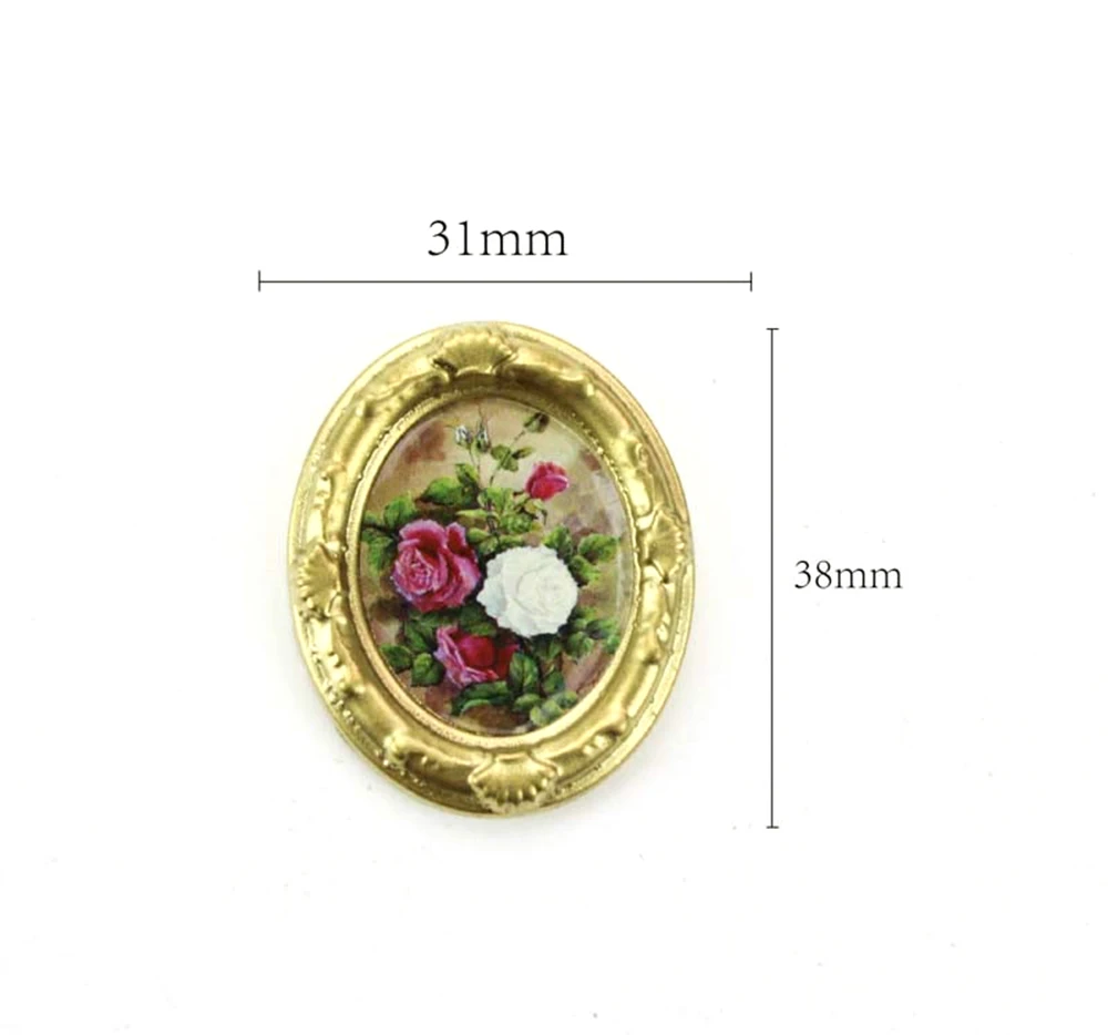 1/12 Rumah Boneka Miniatur Bin - Resin Art Frame ulasan dan harga