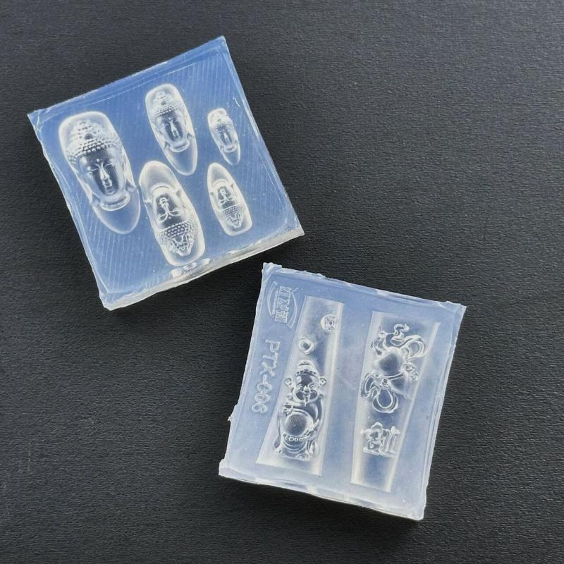 Cetakan Seni Kuku Akrilik 3D d - Resin Art Template ulasan dan harga