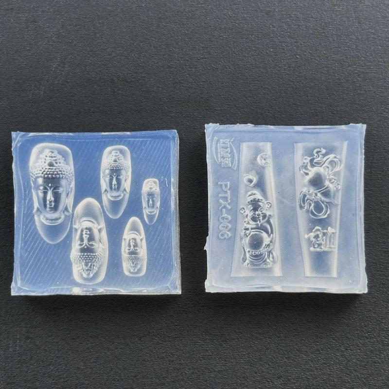 Cetakan Seni Kuku Akrilik 3D d - Resin Art Template ulasan dan harga