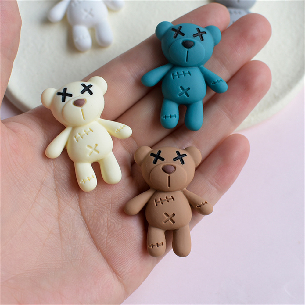 10 Buah Lucu Kartun Beruang Fl - Resin Art Phone Case ulasan dan harga