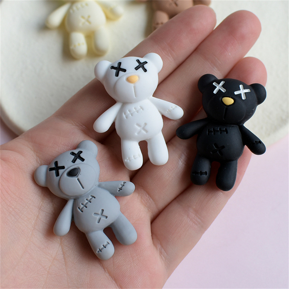 10 Buah Lucu Kartun Beruang Fl - Resin Art Phone Case ulasan dan harga