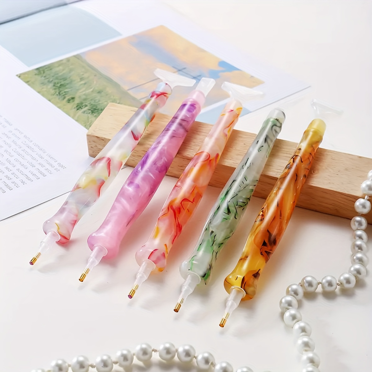 1 buah pena lukis berlian retr - Resin Art Pen ulasan dan harga