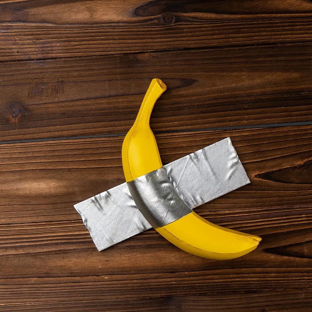 Dekorasi Dinding Patung Pisang - Resin Art Kitchen ulasan dan harga