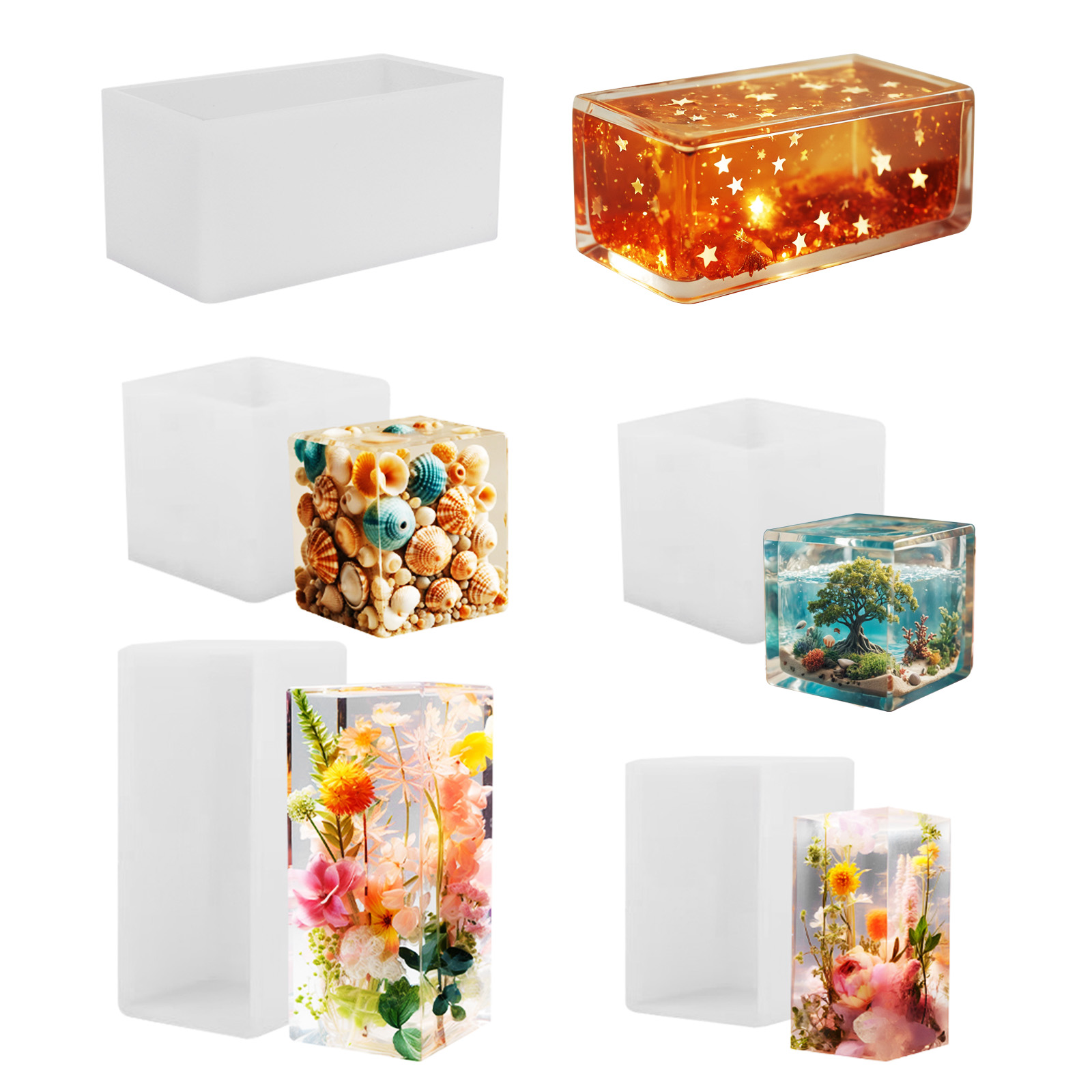 Cetakan Epoksi Cetakan Silikon - Resin Art Epoxy ulasan dan harga
