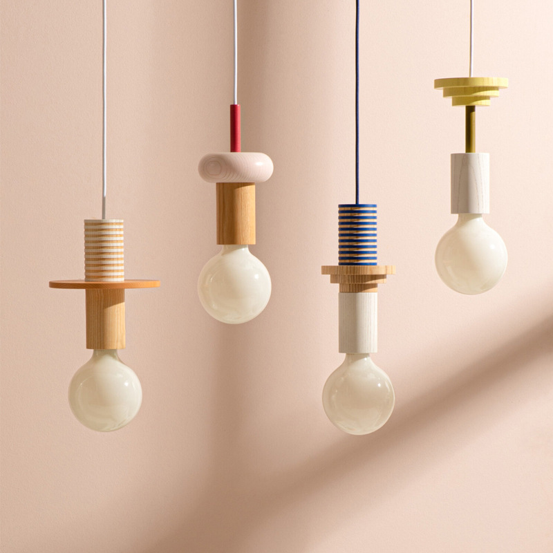JUNIT Dia Lampu Gantung Kayu M - Resin Art Kitchen ulasan dan harga