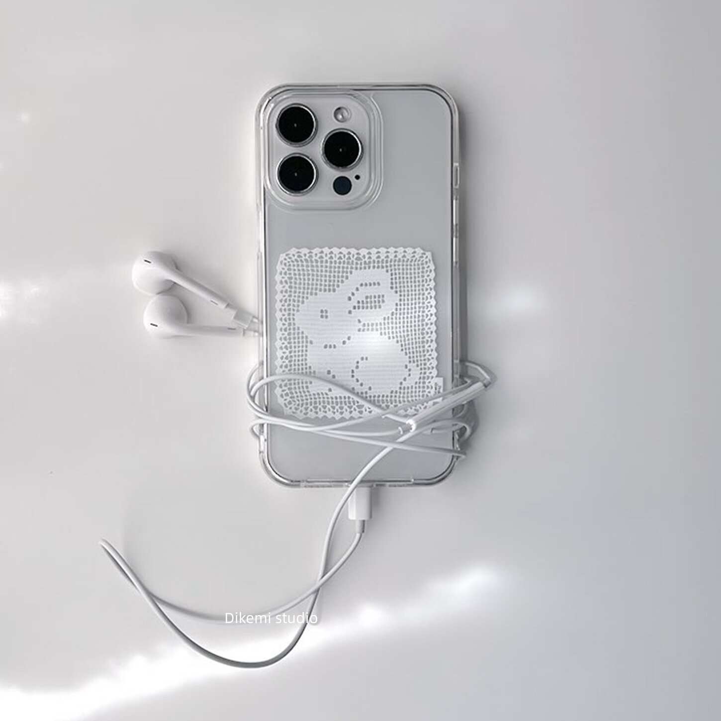 Casing HP Korea Motif Kelinci  - Resin Art Phone Case ulasan dan harga