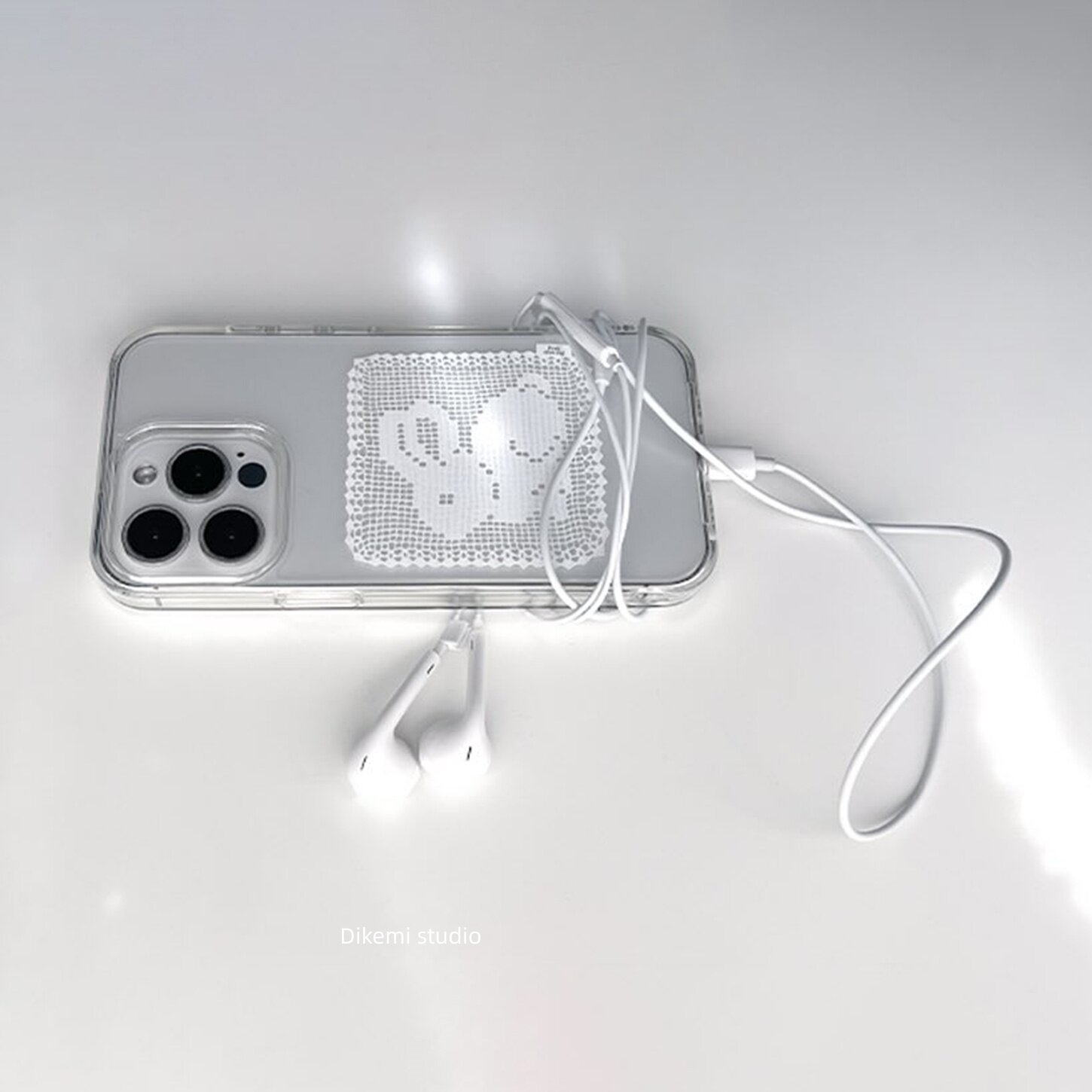 Casing HP Korea Motif Kelinci  - Resin Art Phone Case ulasan dan harga