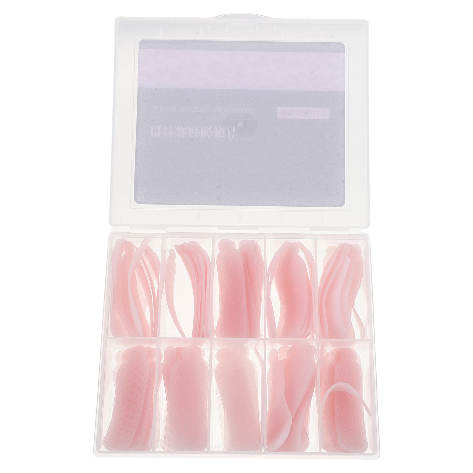120Pcs Cetakan Seni Kuku Silik - Resin Art Template ulasan dan harga