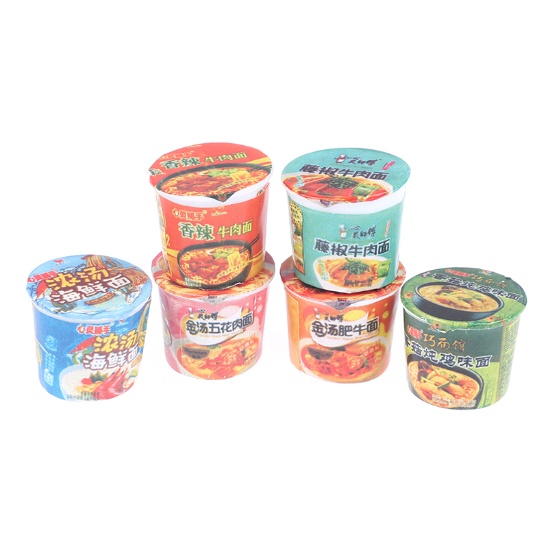 5 Buah Miniatur Mie Instan Rum - Resin Art Kitchen ulasan dan harga
